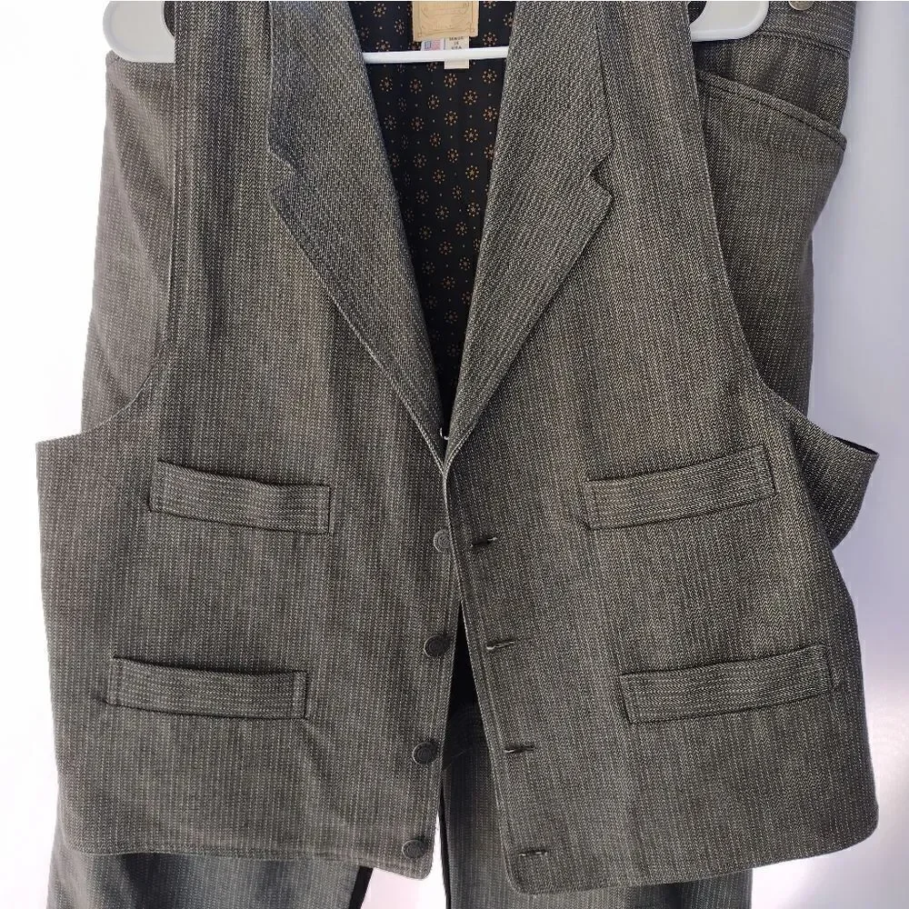 Frontier clothing pants and vest set